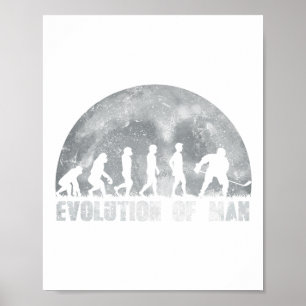 Eishockey-Evolution für Eishockeyspieler  Poster
