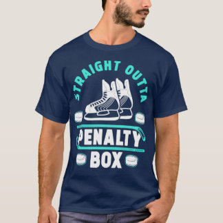 Eishockey-Fan PENALTY BOX Eishockey T-Shirt