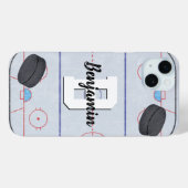 Eishockey-Fans Case-Mate iPhone Hülle (Rückseite (Horizontal))