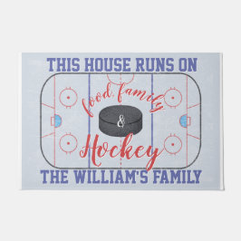 Eishockey-Fans Fußmatte