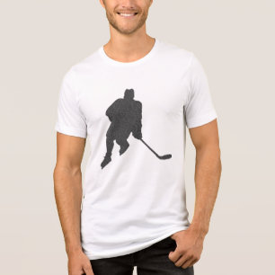 Eishockey-Fans zwei Töne T - Shirt Design