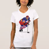 Eishockey-Frauen-T - Shirt (Vorderseite)