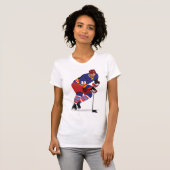 Eishockey-Frauen-T - Shirt (Vorne ganz)