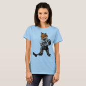 Eishockey Fuchs T-Shirt (Vorne ganz)