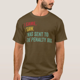Eishockey Funny Pension Box Eishockey-Leben T-Shirt