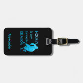 Eishockey Gepäckmarke Lieblingssaison Türkisch Gepäckanhänger (Vorderseite horizontal)