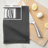 Eishockey Geschirrtuch (Viertel Falte)