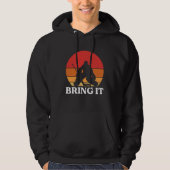 Eishockey Goalie bringen es Hoodie (Vorderseite)