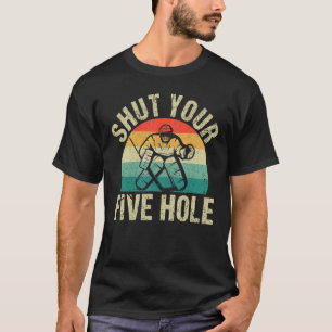 Eishockey Goalie Goalkeeper Team beendet Ihre 5 H T-Shirt
