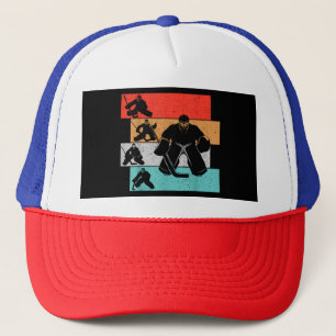 Eishockey Goalie Hockey Player Truckerkappe