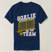 Eishockey Goalie Netminder Goaltender T-Shirt (Design vorne)