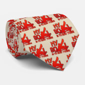 Eishockey Goalie Quote Krawatte (Gerollt)