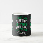 Eishockey Goalie Quote Tasse (Mittel)