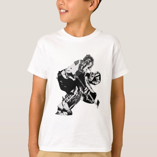 Eishockey Goalie - Wintersport T-Shirt (Vorderseite)
