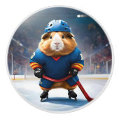 Eishockey-Guinea Pig, Keramikknauf (Vorderseite)