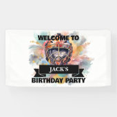 Eishockey Helmet Banner (Horizontal)