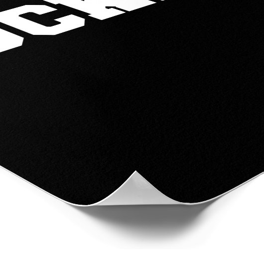 Eishockey-I-Liebe Poster (Ecke)