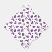 Eishockey Ice-Skaten Girls Rosa Lila Geburtstag Geschenkschachtel (Ungefaltet)