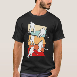 Eishockey Ice Skater Player Sport Lover Ice Hockey T-Shirt