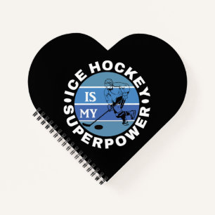Eishockey ist meine Supermacht Notizblock