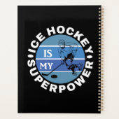 Eishockey ist meine Supermacht Planer (Rückseite)