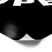 Eishockey ist meine Supermacht Poster (Ecke)