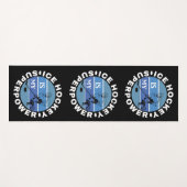 Eishockey ist meine Supermacht Yogamatte (Vorderseite (Horizontal))