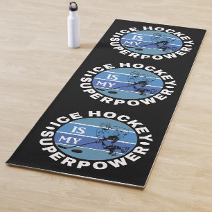 Eishockey ist meine Supermacht Yogamatte