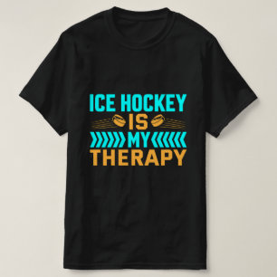 Eishockey ist meine Therapie T-Shirt