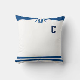 Eishockey Jersey Name & Number Template Pillow Kissen