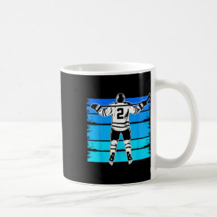 Eishockey-Jungen Nummer 2 2. Geburtstag 2 Jahre al Kaffeetasse
