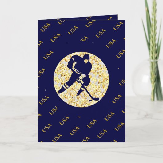 EISHOCKEY KARTE (Vorderseite)