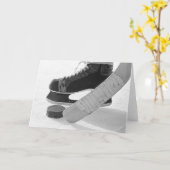 Eishockey Karte (Gelbe Blume)