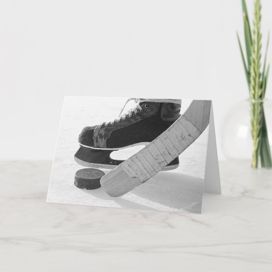 Eishockey Karte (Vorderseite)