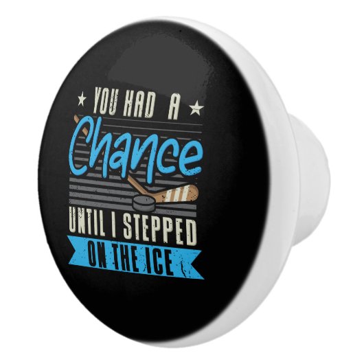 Eishockey Keramikknauf (Rechts)