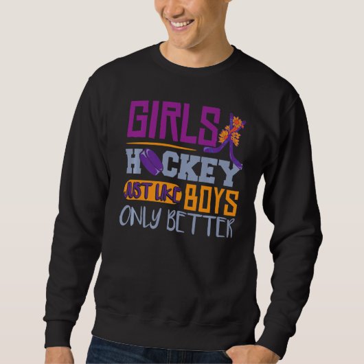 Eishockey-Kinder Sweatshirt (Vorderseite)