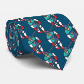 Eishockey Krawatte (Gerollt)