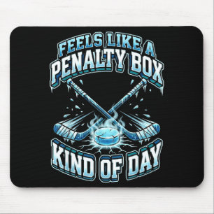 Eishockey Lustig Fühlt Sich Wie Eine Strafbank Art Mousepad