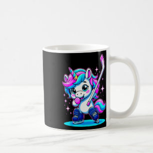 Eishockey Mädchen Dabbing Einhorn Kaffeetasse