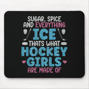 Eishockey Mädchen Feldhockey Frauen Sagen Komfort Mousepad
