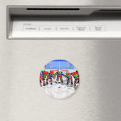 Eishockey Magnet (In Situ (Geschirrspüler))