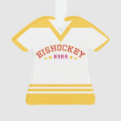 Eishockey Mama Hockey Mama Deutschland Ornament (Vorderseite)