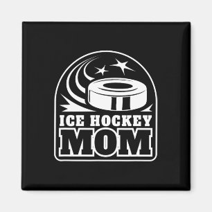 Eishockey-Mama - Lustige Hockey-Mama Magnet