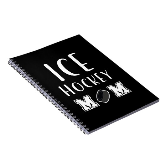 Eishockey-Mama Notizblock (Rechte Seite)