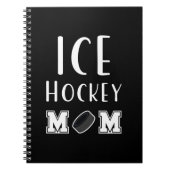 Eishockey-Mama Notizblock (Vorderseite)