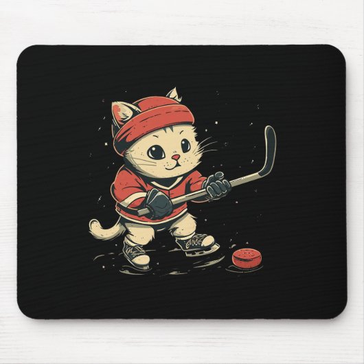 Eishockey Männer Mousepad (Vorne)