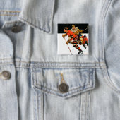 Eishockey-Match Button (Beispiel)