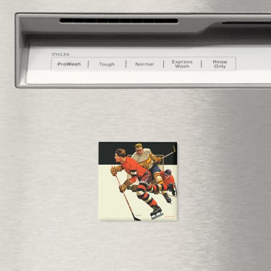Eishockey-Match Magnet (In Situ (Geschirrspüler))