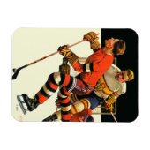 Eishockey-Match Magnet (Horizontal)