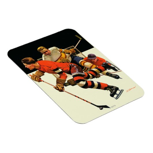 Eishockey-Match Magnet (Rechte Seite)